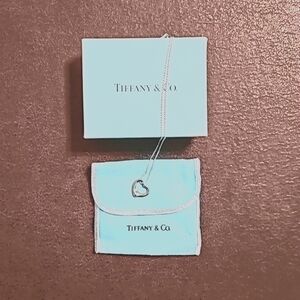 🩵Tiffany & Co. Elsa Peretti Open Heart Pendant Necklace🩵Valentine's Day!